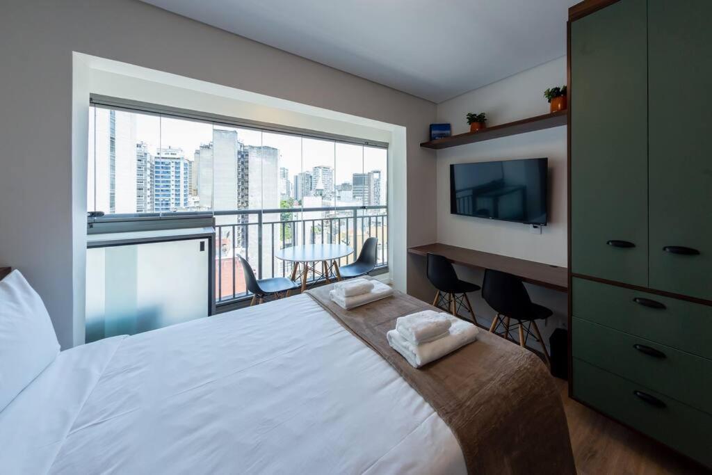 Apartamento Bhomy Republica - 5min Do Metro Republica Tk1712 São Paulo